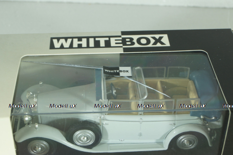 Mercedes-Benz Typ 770 Cabriolet F 1930, grey, 183616, WhiteBox 1:43