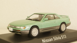 Nissan Silvia S13 1988 light green, 420181, Norev 1:43