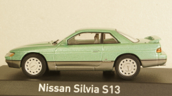 Nissan Silvia S13 1988 light green, 420181, Norev 1:43