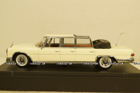 Mercedes 600 W100 Landaulet 1965 white, Vitesse 1:43