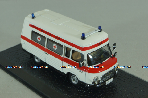 Barkas B1000, Schnelle Medizinische Hilfe, Ambulance, 1965, Atlas 1:43 