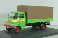 Hanomag F55 tuck with canvas top 1969, green, Atlas 1:43 