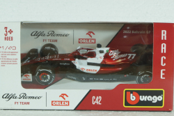 Alfa Romeo C42 GP Bahrain 2022 Bottas, 18-38067B, Burago 1:43