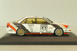 Audi V8 Quattro #44 DTM Champion 1990 H.J.Stuck, white, 1001, Minichamps 1:43
