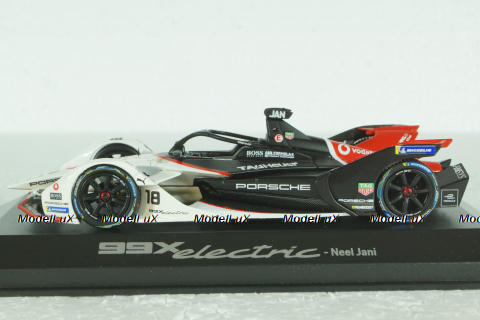 Porsche 99X electric #18 Santiago ePrix formula E 2019/20, Neel Jani, Minichamps 1:43