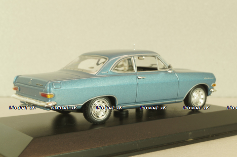 Opel Record Coupe, blue, 400041020, Minichamps 1:43
