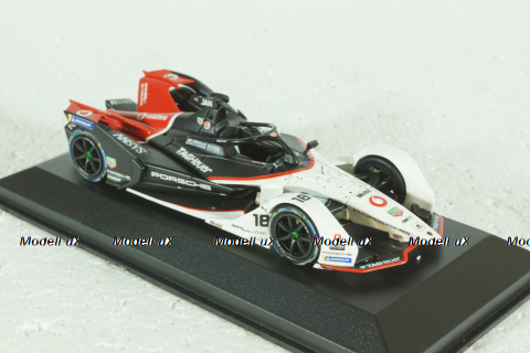 Porsche 99X electric #18 Santiago ePrix formula E 2019/20, Neel Jani, Minichamps 1:43
