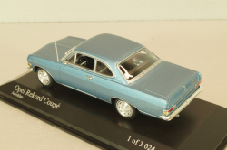 Opel Record Coupe, blue, 400041020, Minichamps 1:43
