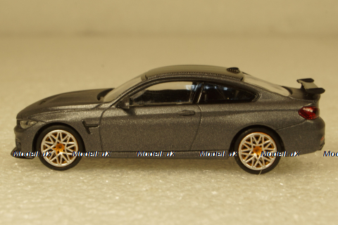 BMW M4 GTS 2016 matt grey, 870027100,  Minichamps 1:87
