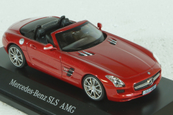 Mercedes SLS AMG Roadster, red, B66960037, Schuco 1:43