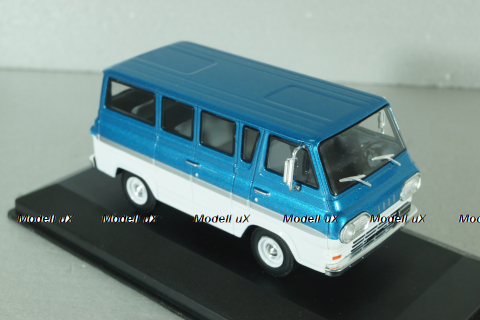 Ford Econoline 1964, blue/white, WB284, WhiteBox 1:43