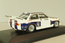 BMW 320i (E21) #21 Grp. 5 DRM 1977 R.Peterson, white/blue, 400772321, Minichamps 1:43