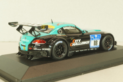 BMW Z4 GT3 #18 ADAC 24h Nurburgring 2012, black/green, 437122918, Minichamps 1:43