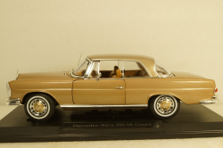 Mercedes 250 SE Coupe 1969 Gold, 183759, Norev 1:18