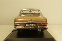 Mercedes 250 SE Coupe 1969 Gold, 183759, Norev 1:18