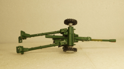 ЗИС-3 дивизионная пушка, Приборостроительный з-д,Бишкек, Киргизия 1:43