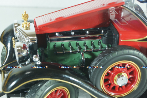 Mercedes Benz 770K 1935, red, Franklin Mint 1:24