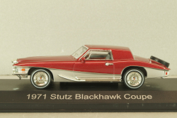 Stutz Blackhawk Coupe 1971, red/grey, PremiumX 1:43