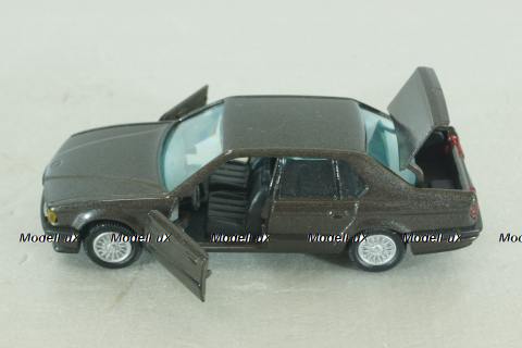 BMW 735i (E32) 1986, dark grey, 1107, GAMA, 1:43