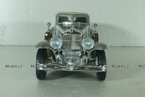 Duesenberg SJ Twenty Grand 1933, silver, Franklin Mint 1:24