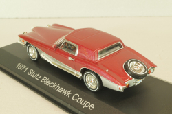 Stutz Blackhawk Coupe 1971, red/grey, PremiumX 1:43