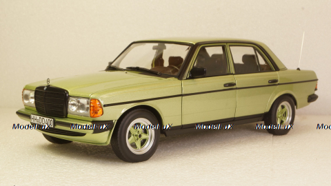 Mercedes 200 AMG W123 1984 green met., 183795, Norev 1:18