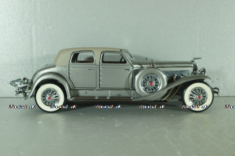 Duesenberg SJ Twenty Grand 1933, silver, Franklin Mint 1:24