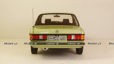 Mercedes 200 AMG W123 1984 green met., 183795, Norev 1:18