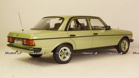 Mercedes 200 AMG W123 1984 green met., 183795, Norev 1:18