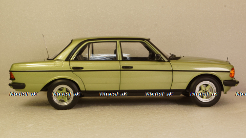 Mercedes 200 AMG W123 1984 green met., 183795, Norev 1:18