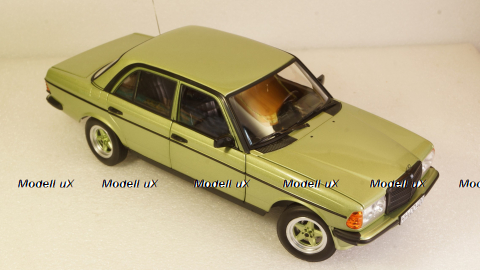 Mercedes 200 AMG W123 1984 green met., 183795, Norev 1:18