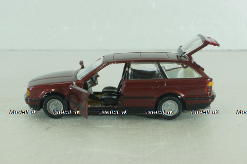 BMW 525i (E34) 1987, dark red, 1011, GAMA, 1:43