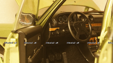 Mercedes 200 AMG W123 1984 green met., 183795, Norev 1:18