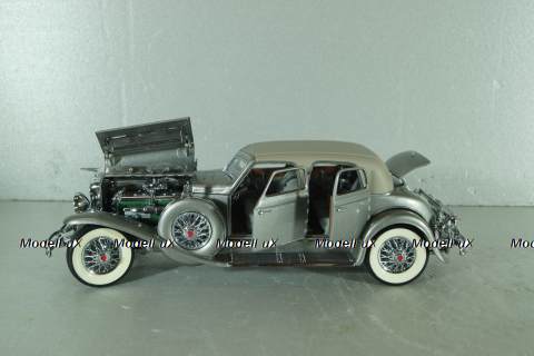 Duesenberg SJ Twenty Grand 1933, silver, Franklin Mint 1:24