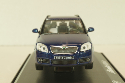 Skoda Fabia II Combi 2007, blue, 143AB009KC, Abrex 1:43 Уценка!