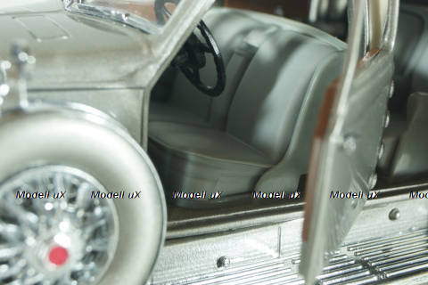 Duesenberg SJ Twenty Grand 1933, silver, Franklin Mint 1:24