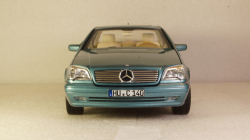 Mercedes CL600 С140 Coupe 1997, 183448, Norev 1:18