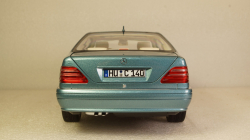 Mercedes CL600 С140 Coupe 1997, 183448, Norev 1:18