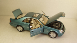 Mercedes CL600 С140 Coupe 1997, 183448, Norev 1:18