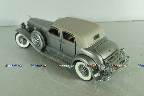 Duesenberg SJ Twenty Grand 1933, silver, Franklin Mint 1:24