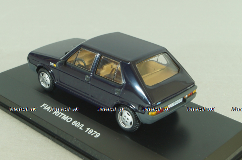 Fiat Ritmo 60/L 1979, dark blue,  803521, Edison Giocattoli 1:43