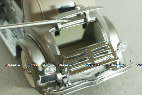 Duesenberg SJ Twenty Grand 1933, silver, Franklin Mint 1:24