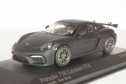 Porsche 718 Cayman GT4 Clubsport 2020 Matt Black, 410196101, Minichamps 1:43 Уценка!