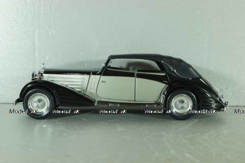 Maybach Zeppelin 1939, black/grey, Franklin Mint 1:24