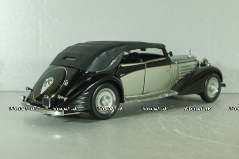 Maybach Zeppelin 1939, black/grey, Franklin Mint 1:24