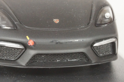 Porsche 718 Cayman GT4 Clubsport 2020 Matt Black, 410196101, Minichamps 1:43 Уценка!