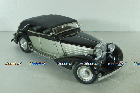 Maybach Zeppelin 1939, black/grey, Franklin Mint 1:24