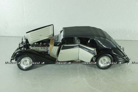 Maybach Zeppelin 1939, black/grey, Franklin Mint 1:24