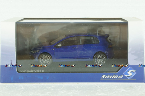 Volkswagen Golf VIII R 2.0 TSi 2021, blue metallic, 4311801, Solido 1:43