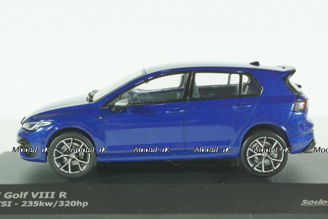 Volkswagen Golf VIII R 2.0 TSi 2021, blue metallic, 4311801, Solido 1:43